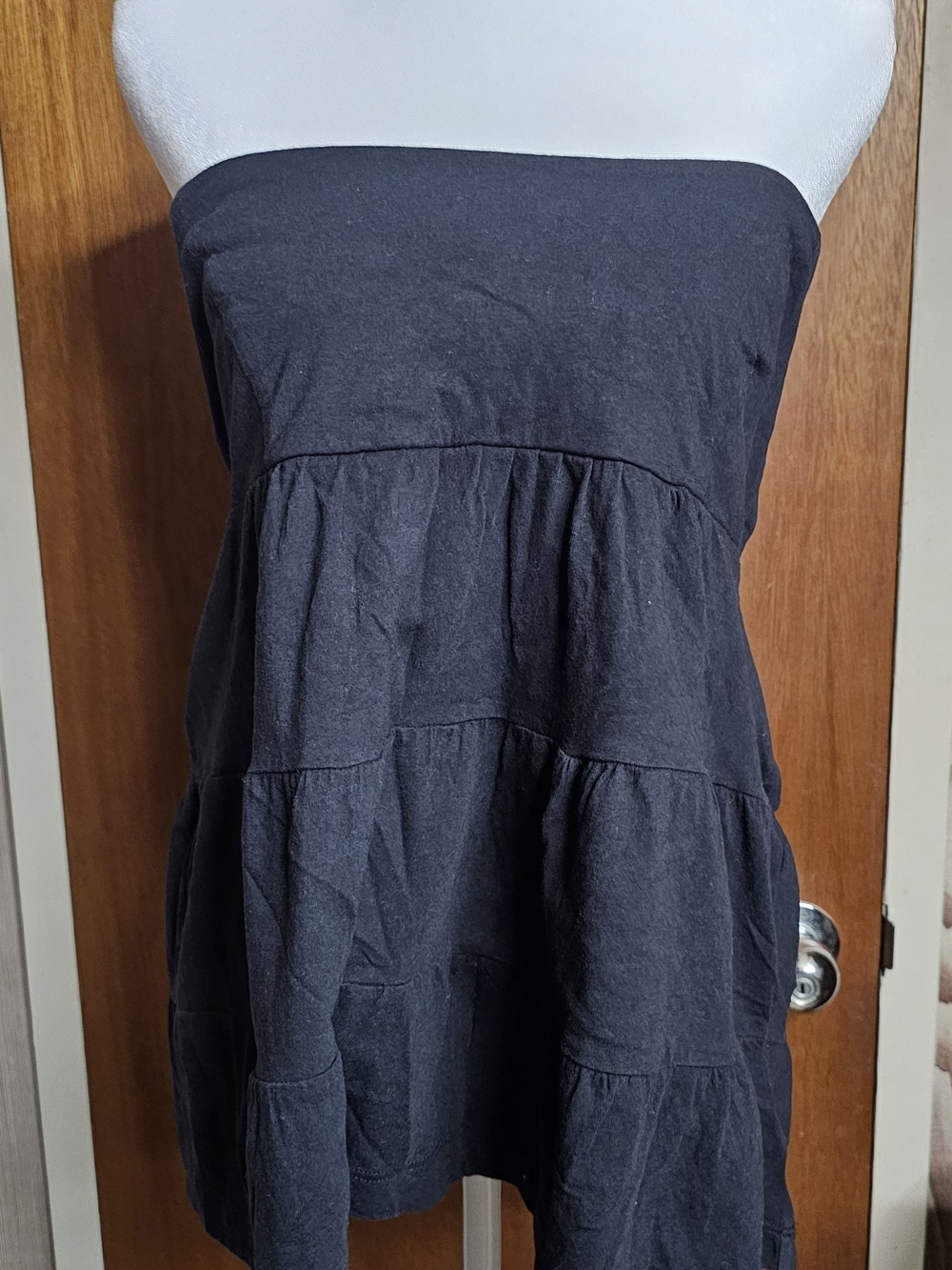 torrid Black Smocked Tube Top